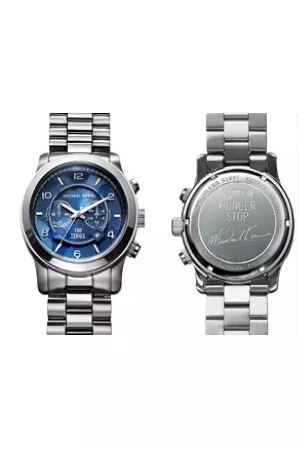 Michael Kors MK8314 Stop Hunger Silver Men's Watch