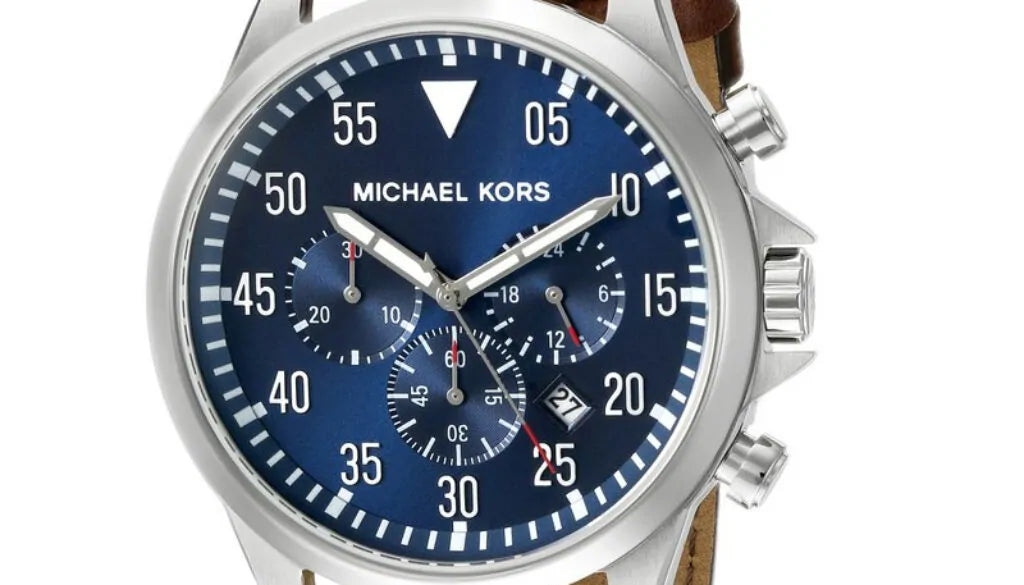 Michael Kors MK8362 Gage Blue Dial Men display picture 2
