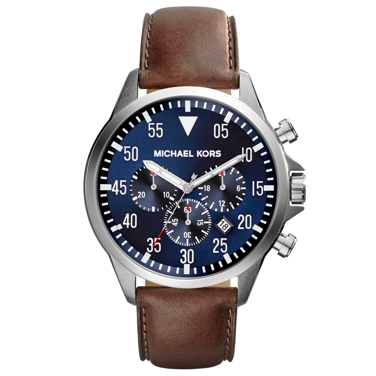Michael Kors MK8362 Gage Blue Dial Men's Watch – WATCH ACES