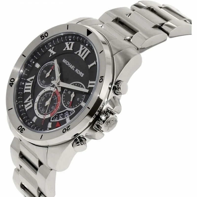 Michael Kors MK8438 Brecken Chronograph Black Dial Men's Watch