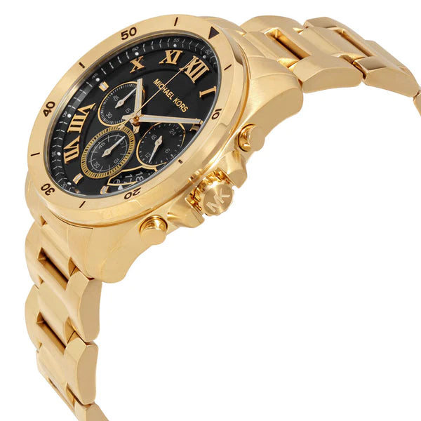 Michael Kors MK8481 Brecken Chronograph Black Dial Men's Watch
