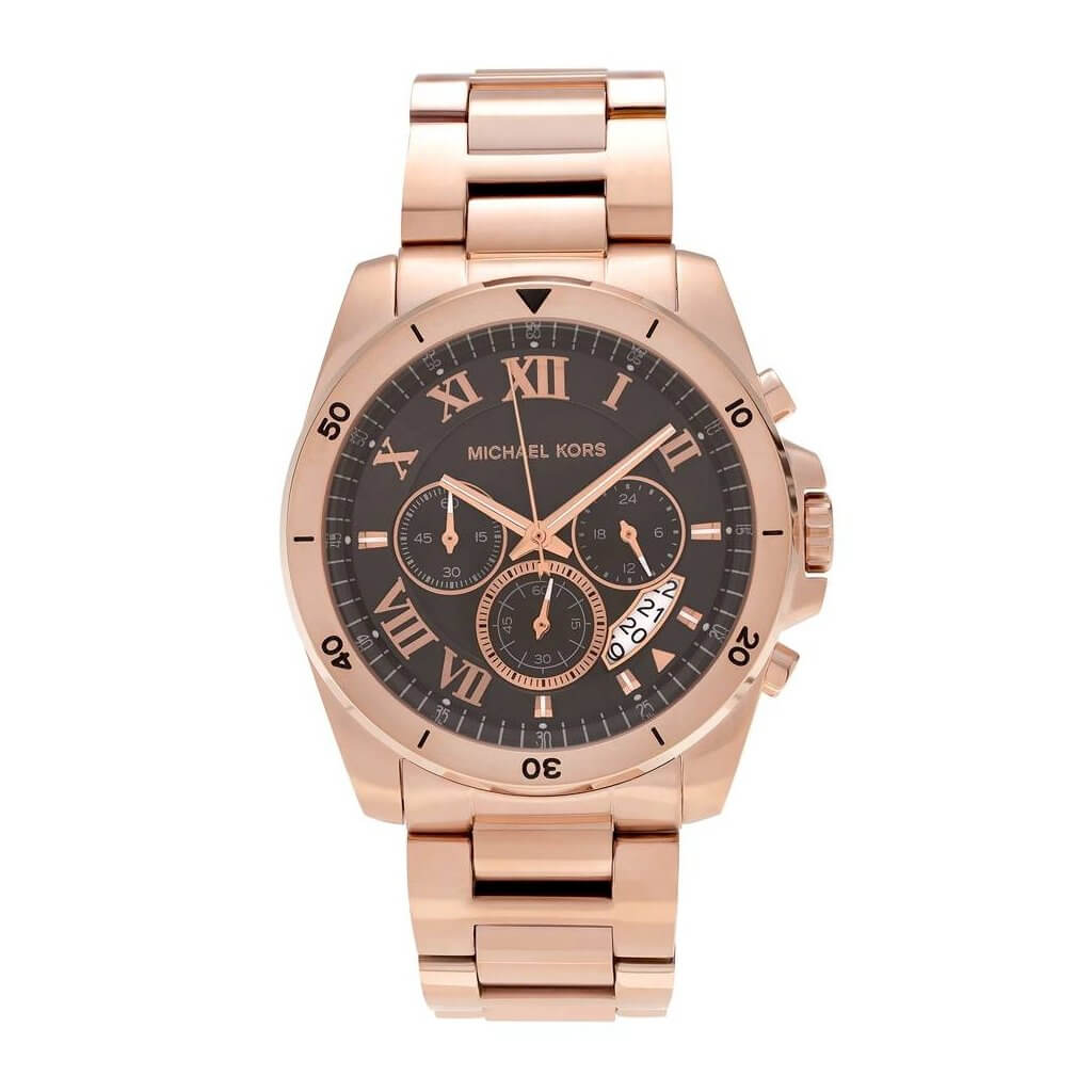 Michael Kors MK8563 Brecken Grey Dial Men's Watch