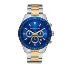Michael Kors MK8825 Layton Chronograph Quartz Blue Dial Two-tone Men's Watch