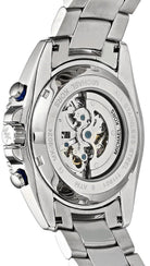 Michael Kors MK9024 JetMaster Blue Skeleton Dial Stainless Steel Men's Watch