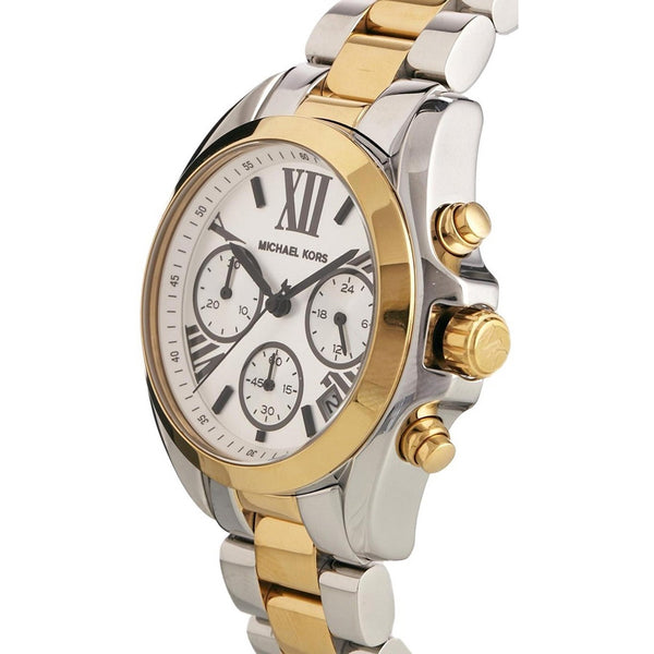Michael Kors Bradshaw Chronograph Silver Dial Ladies Watch MK5912 - WATCH ACES