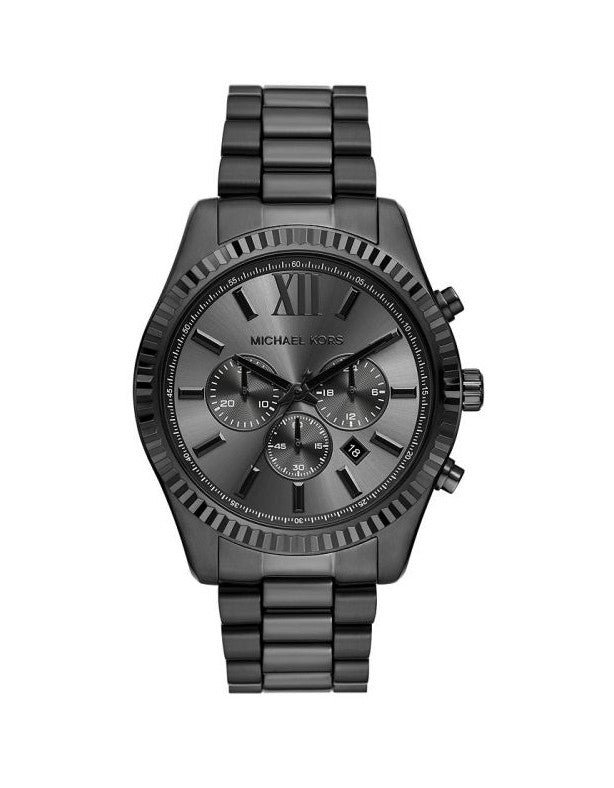 Michael Kors MK9154 Lexington Chronograph Black Stainless Steel Men’s Watch