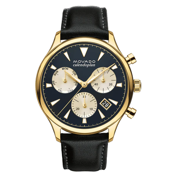 Movado 3650006 Heritage Chronograph Quartz Men's Watch