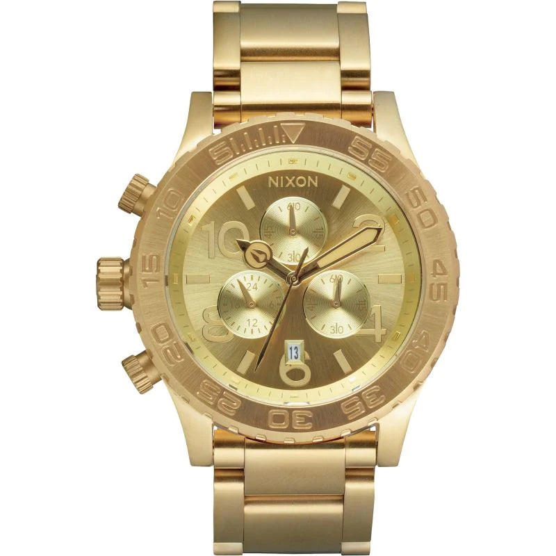 Nixon 42-20 A037-502 Gold Tone Men's Watch