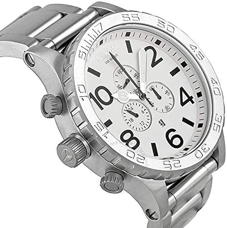 Nixon 51-30 A083-100 White Dial Men's Watch