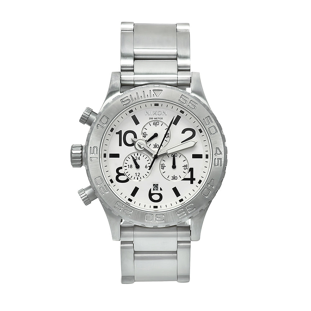 Nixon 51-30 A083-100 White Dial Men's Watch