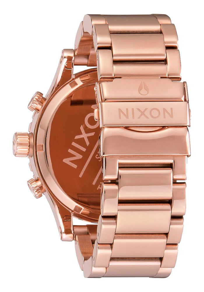 Nixon 51-30 A083-897 Rose Gold Men's Watch