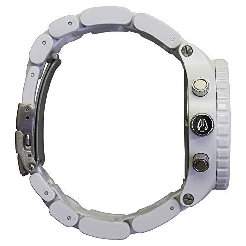 Nixon A037-1255 Chronograph White and Silver Men’s Watch