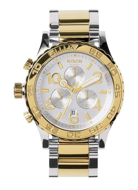 Nixon A037- 1431 Chronograph Two-tone Men's Watch