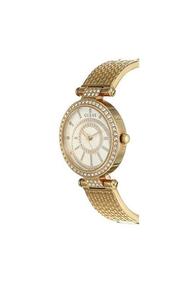 Guess W1008L3 Muse Crystal Silver Dial Women's Watch