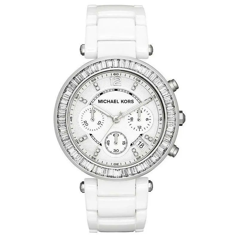 Michael Kors MK5848 Parker Quartz White Dial Women's Watch