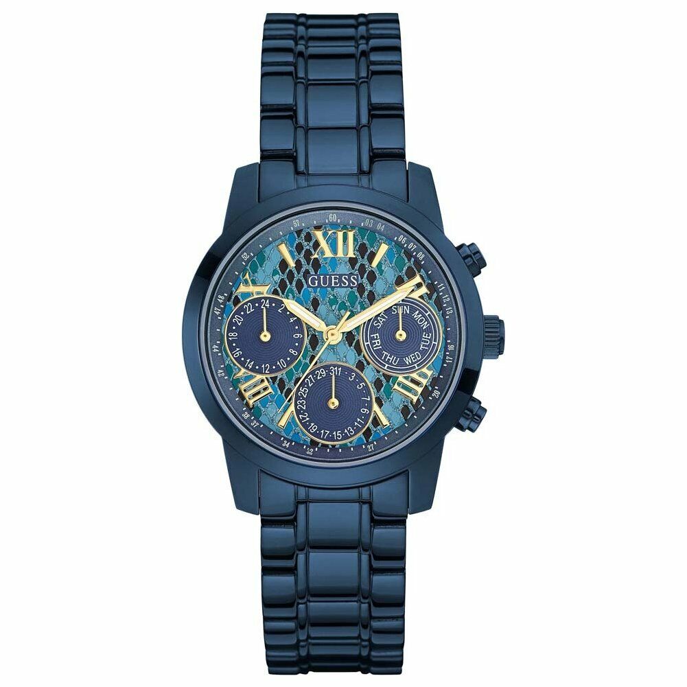 Guess W0448L10 Mini Sunrise Multi-Function Blue Dial Ladies Watch - WATCH ACES