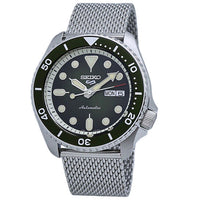 Seiko SRPD75K1 5 Sports Automatic Green Dial Men's Watch