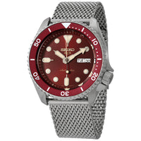 Seiko SRPD69K1 5 Sports Automatic Red Dial Men's Watch