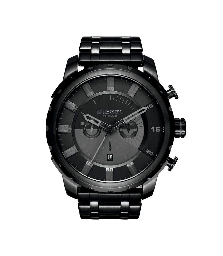 Diesel DZ4349 Stronghold Chronograph Black Stainless Steel Men’s Watch