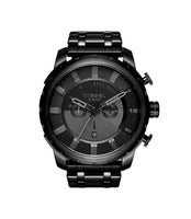 Reloj de hombre Diesel DZ4349 Stronghold Chronograph de acero inoxidable negro