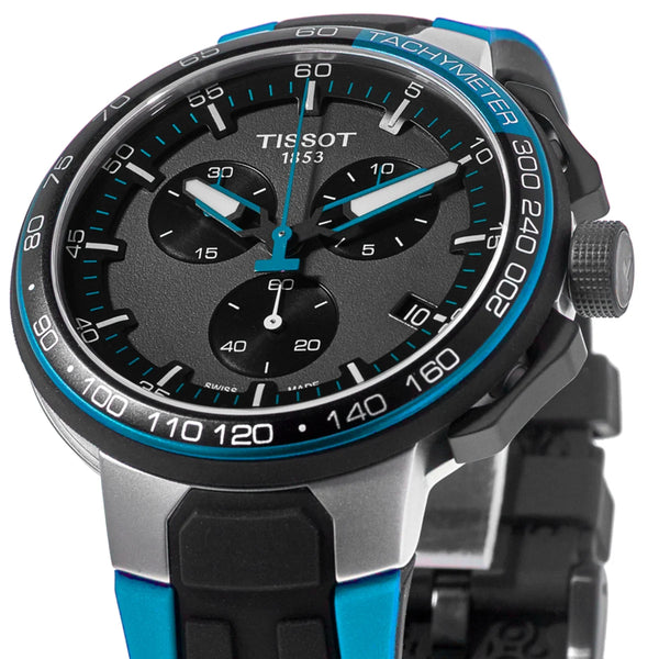 Tissot T111.417.37.441.05 T-Race Cycling Chronograph Black Dial Men's Watch