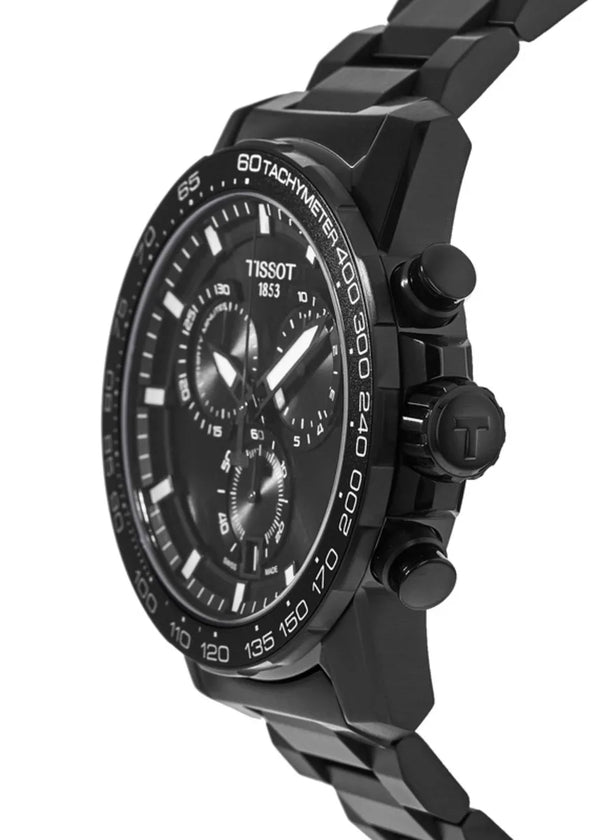 Tissot T125.617.33.051.00 Black Dial Black Stainless Steel Men's Watch - WATCH ACES