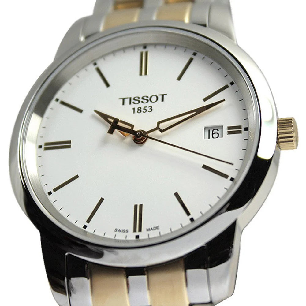 Tissot T033.410.22.011.00 White Dial Classic Dream Men's Watch
