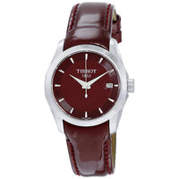 Tissot T035.210.16.371.00 Couturier Red Dial Women's Watch