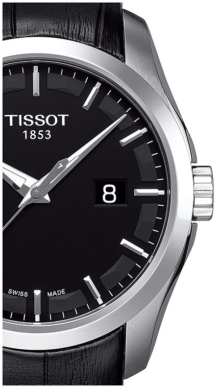 Tissot T035.410.16.051.00 Couturier Black Dial Men's Watch
