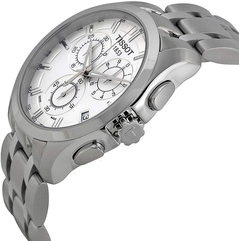 Tissot T035.617.11.031.00 Couturier Silver Dial Stainless Steel Men's Watch