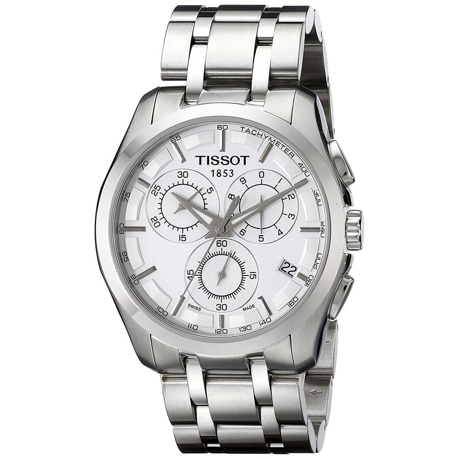 Tissot T035.617.11.031.00 Couturier Silver Dial Stainless Steel Men's Watch