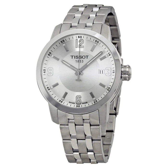 Tissot T055.410.11.037.00 PRC 200 Silver Dial Sport Men's Watch