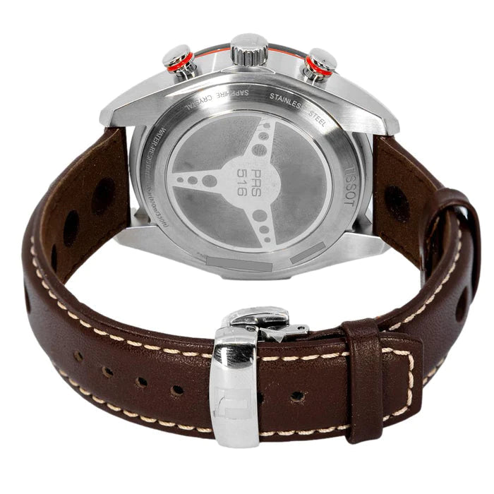 Tissot T100.417.16.041.00 PRS 516 Chronograph Blue Dial Men's Watch