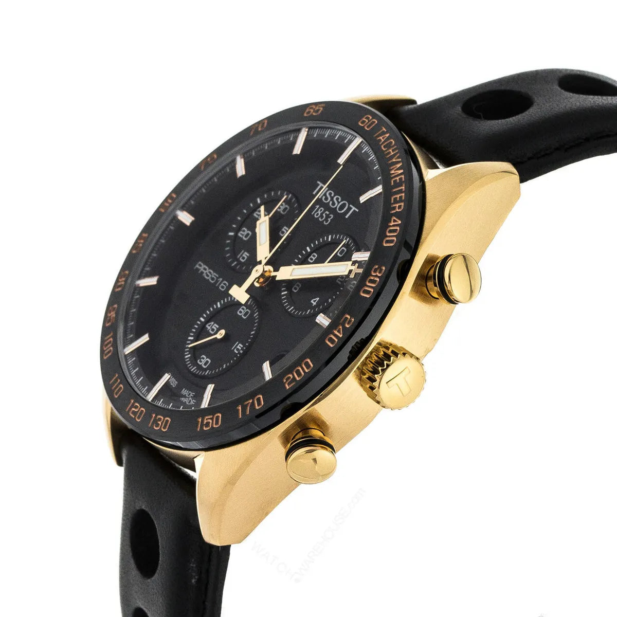 Tissot T100.417.36.051.00 PRS 516 Chronograph Black Dial Men's Watch