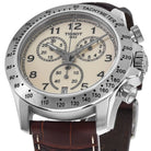 Tissot T106.417.16.262.00 T-Sport V8 Quartz Chronograph Ivory Dial Men's Watch