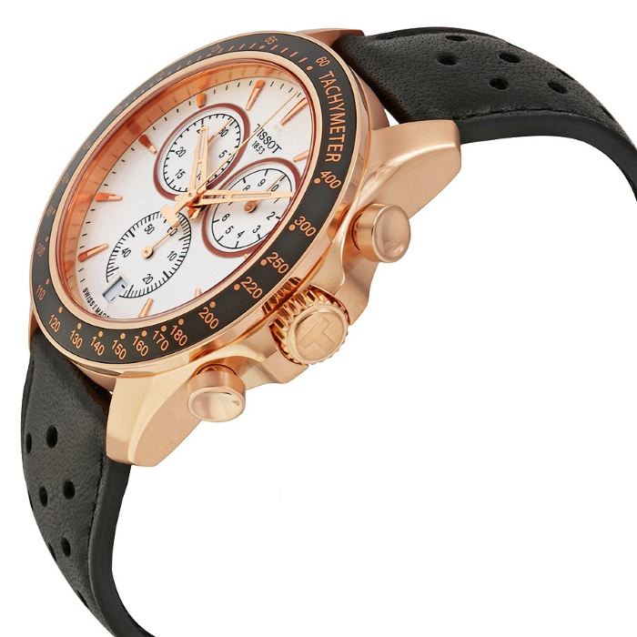 Tissot T106.417.36.031.00 V8 Chronograph Silver Dial Men's Watch