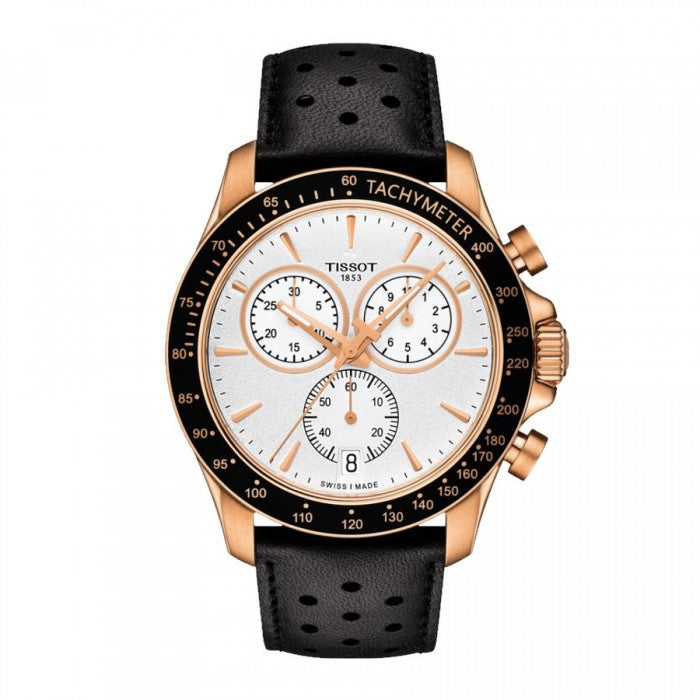 Tissot T106.417.36.031.00 V8 Chronograph Silver Dial Men's Watch
