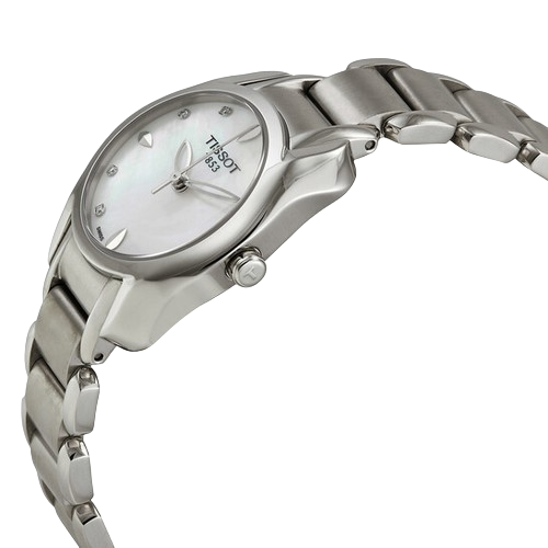Tissot T023.210.11.116.00 T-Wave Stainless Steel MOP Dial Quartz Women's Watch