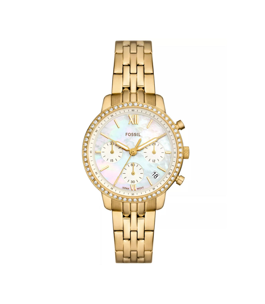 Fossil ES5358 Neutra Chronograph Gold Women’s Watch