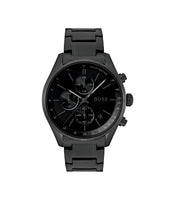 Hugo Boss 1513676 Grand Prix Chronograph Black Stainless Steel Men’s Watch