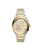 Fossil FS5796 Everett Chronograph Two‑Tone Stainless Steel Men’s Watch