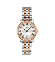 Tissot T122.210.22.033.01 Carson Premium Lady Silver Dial Two Tone Stainless Steel Women’s Watch