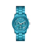 Michael Kors MK7479LE Runway Limited Edition Blue Dial Blue Steel Strap Women’s Watch