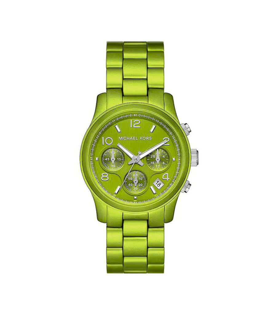 Michael Kors MK7480LE Runway Limited Edition Green Dial Stainless Steel Women’s Watch