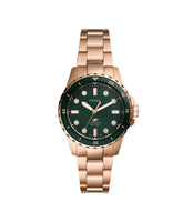 Fossil ES5371 Raquel Rose Gold Green Dial Women’s Watch