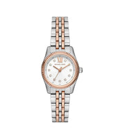 Michael Kors MK4817 Lexington White Dial Two Tone Steel Strap Women’s Watch