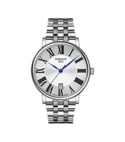 Tissot T122.410.11.033.00 Carson Premium Silver Dial Stainless Steel Men’s Watch