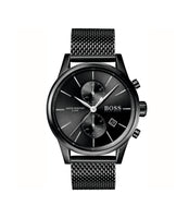 Hugo Boss 1513769 Jet Quartz Black Mesh Men’s Watch