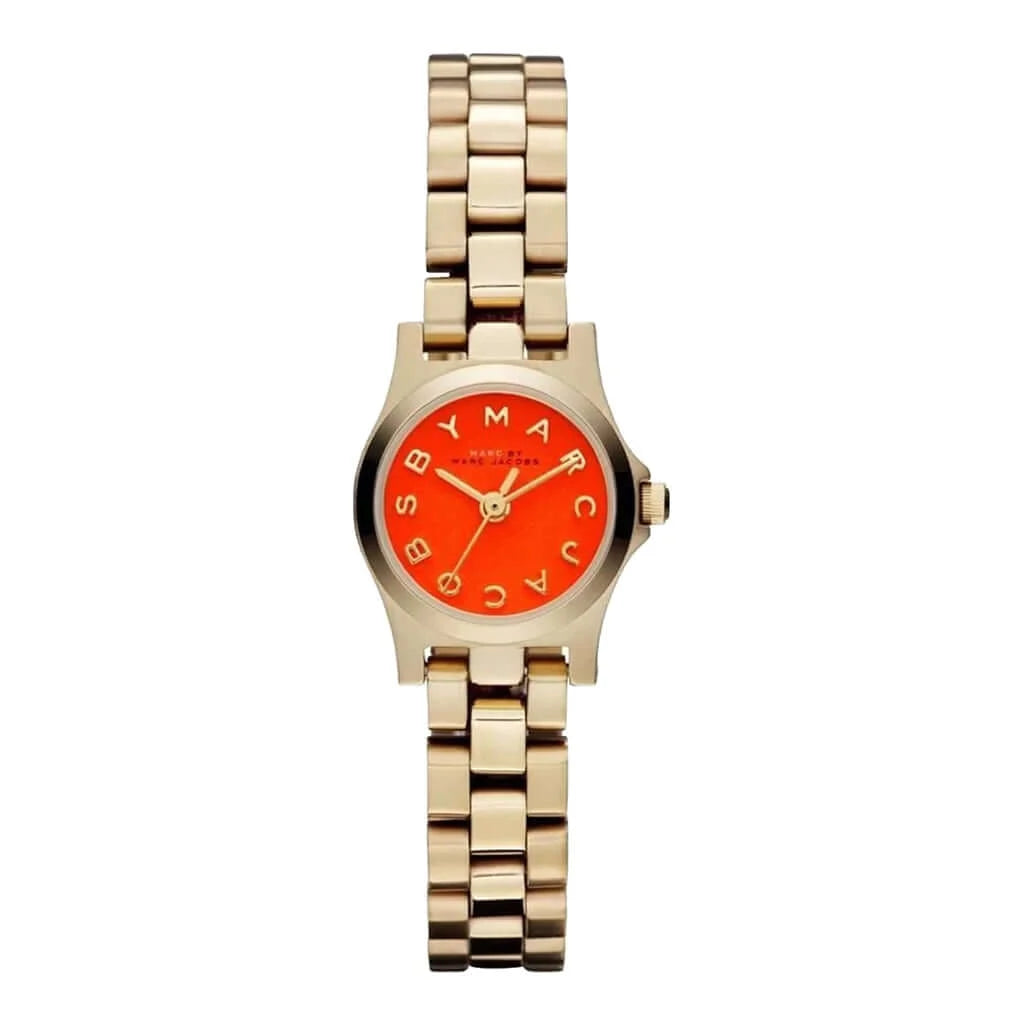 Marc by Marc Jacobs HenryDinky Red/Yellow gold toned steel Ø21 mm 