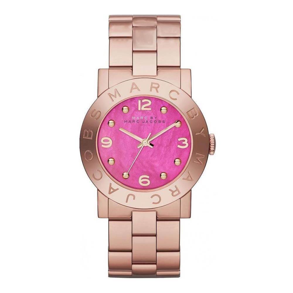 Marc by Marc Women's Amy MBM8625 Pink Stainless-Steel Analog Quartz Watch